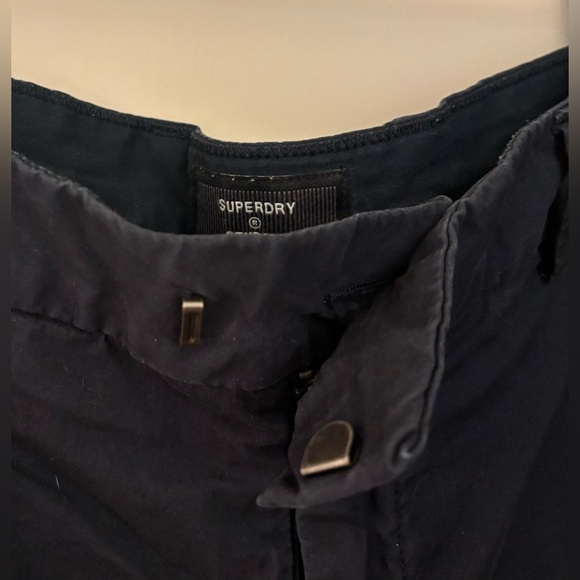 Superdry Studios Men’s Chino 8” Short in Navy, Size 34 - Picture 4 of 11